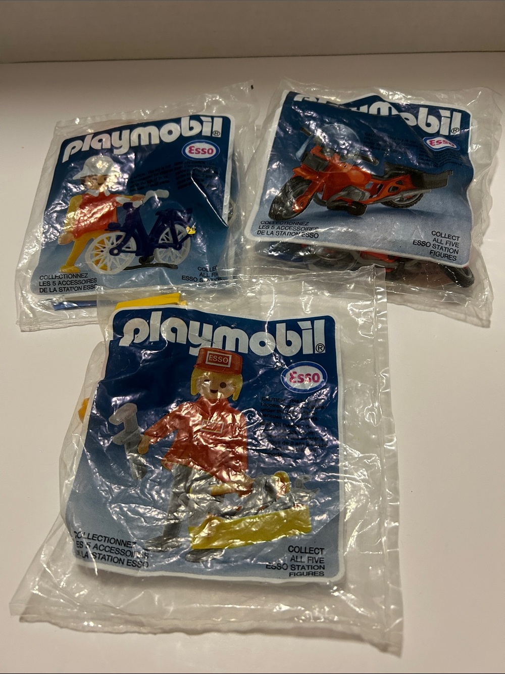 1985 Playmobil promotional Esso Gas Station Toys-NIP